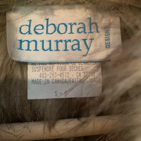 Faux fur green vest - Picture 4 of 5